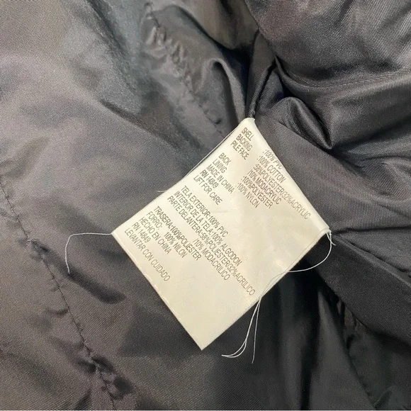 BIG CHILL KIDS FAUX LEATHER MOTORCYCLE JACKET Y2K STREETWEAR MOTO FALL WINTER - Picture 4 of 7